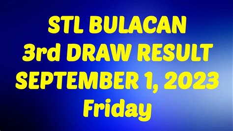 stl bulacan result today 2023|STL Result Today, December 13, 2023 .